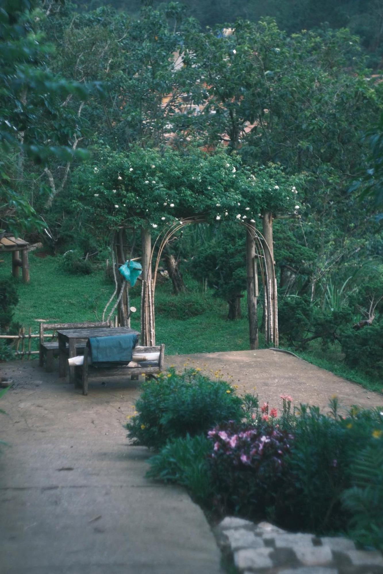 Vuon Nha Cui Homestay Da Lat Buitenkant foto